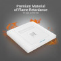 Розетка мережі Vention 1 Port keystone Jack Wall Plate 86 Type (IFAW0), White