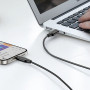 Data - кабель ACEFAST C16-05 USB to Lightning 30W 2m, Black