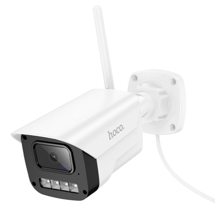 IP-камера відеоспостереження HOCO D4 Outdoor gun-type HD camera (US), White