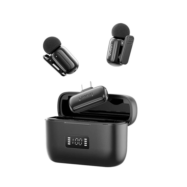 Беспроводная микрофонная система Ulanzi A200 Mini Mic (Black)