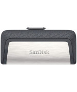 Флешка Flash SanDisk USB 3.1 Ultra Dual Type-C 128Gb (150 Mb/s), Silver