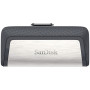 Флешка Flash SanDisk USB 3.1 Ultra Dual Type-C 128Gb (150 Mb/s), Silver