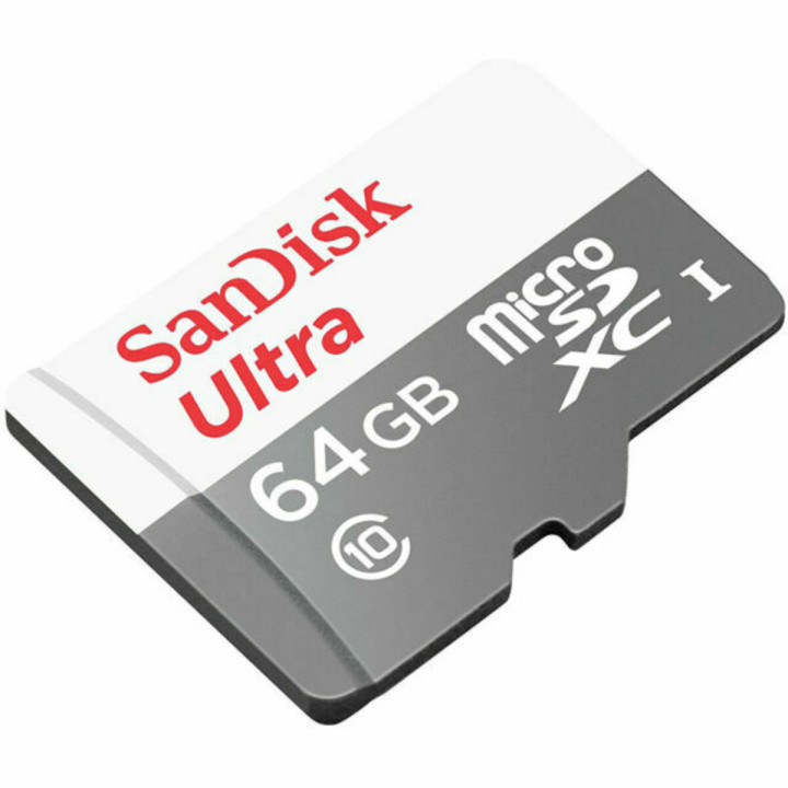 Карта пам'яті microSDXC SanDisk UHS-1 Ultra A1 64Gb class 10
