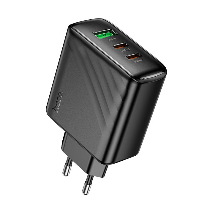 Мережевий зарядний пристрій HOCO CS26A PD45W, Black