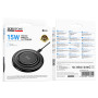 Беспроводное зарядное устройство BOROFONE BQ40, Black