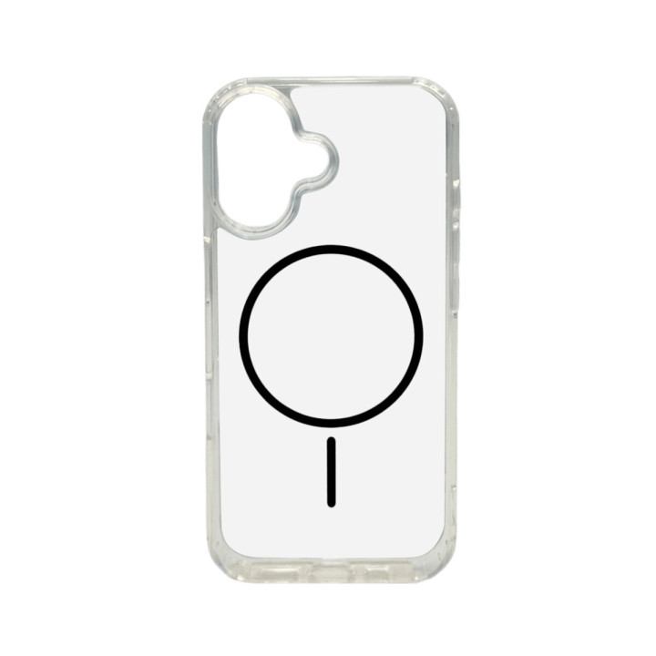 Чохол Cosmic Acrylic Thin Magnetic для iPhone 16, Black