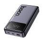 Зовнішній акумулятор Power Bank HOCO Q40 Leader PD65W 25000mAh, Metal Gray