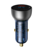 Автомобильное зарядное устройство Baseus Particular 65W QC + PPS, Shallow Tarnish