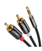 Аудиокабель UGREEN AV116 3.5mm, Black
