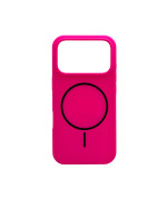 Чехол Cosmic Silicone Case Magnetic для iPhone 17 Pro Max, Shiny Pink