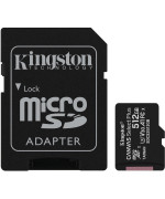 Карта пам'яті Kingston Canvas Select Plus microSDXC (UHS-1) 512Gb class 10, Black