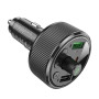 Автомобільний зарядний пристрій HOCO E82 Guerrero USB PD30W Type-C QC3.0 з FM-модулятором 30W, Black
