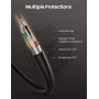 Кабель UGREEN US132 USB 2.0 A Male to Mini 5 Pin Male 2m, Black