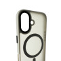 Чохол - накладка Cosmic Magnetic Color HQ для iPhone 16, Black green