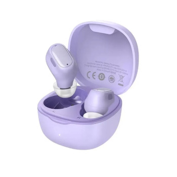 Бездротові Bluetooth навушники Baseus Bowie WM01 300 mAh, Purple