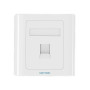 Розетка мережі Vention 1 Port keystone Jack Wall Plate 86 Type (IFAW0), White