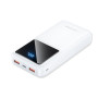 Внешний аккумулятор Power Bank Vention LED Display 22.5W 20000mAh, White