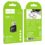 Адаптер HOCO UA31D USB Male to Type-C Female USB2.0 adapter, Black