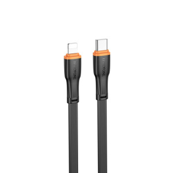 Data - кабель BOROFONE BX118 Type-C to Lightning, Black