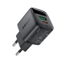 Мережевий зарядний пристрій ACEFAST A114 PD25W, Black