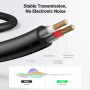 Аудиокабель UGREEN AV116 3.5mm, Black