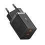 Сетевое зарядное устройство Baseus GaN5 Pro Fast Charger 2Type-C 40W EU, Black