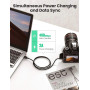 Кабель UGREEN US132 USB 2.0 A Male to Mini 5 Pin Male 2m, Black