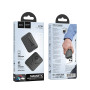 Зовнішній акумулятор Power Bank з бездротовою зарядкою HOCO J117A Type-C PD20W / QC3.0 10000mAh, Black