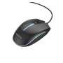 USB Дротова Міша BOROFONE BG10 1000 dpi 1,5 м, Black