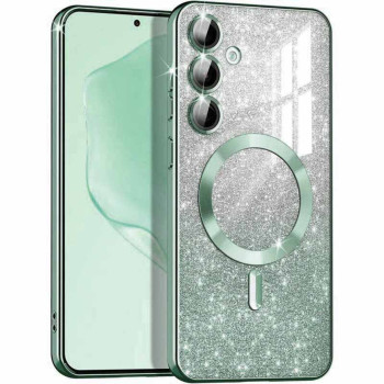 Чохол - накладка Cosmic CD Shiny Magnetic для Samsung Galaxy S24 Plus, Green