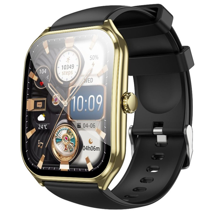 Смарт-годинник HOCO Y28 AMOLED Smart sports watch (call version), Gold