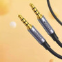 Аудіокабель UGREEN AV183 AUX 3.5mm to AUX 3.5mm 4-Pol 2m, Black-Gray