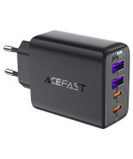 Сетевое зарядное устройство ACEFAST A61 PD45W / QC3.0, Black