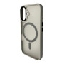 Чохол - накладка Cosmic Magnetic Color HQ для iPhone 16, Black green