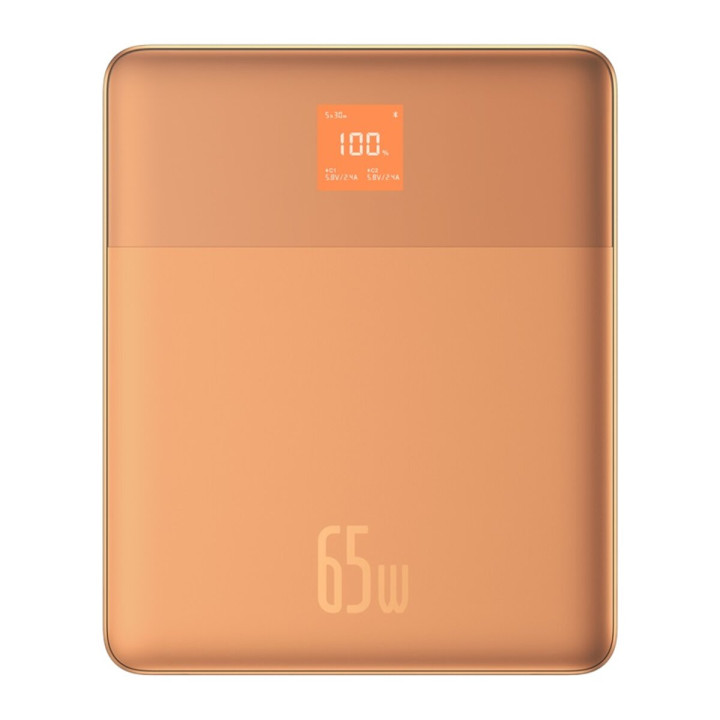 Зовнішній акумулятор Power Bank Baseus Blade2 12000mAh PD65W / QC4.0 cable Type-C to Type-C, Orange