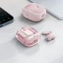 Bluetooth наушники - гарнитура ACEFAST T6 True wireless stereo headset 500 mAh, Pink Lotus