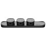 Держатель-зажим для кабеля магнитный Baseus Peas Cable Clip, Black