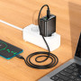 Мережевий зарядний пристрій HOCO CS26A PD45W, Black