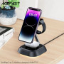 Бездротовий зарядний пристрій ACEFAST E16 15W 3-in-1 desktop wireless charging holder, Black