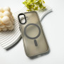 Чохол - накладка Cosmic Magnetic Color HQ для iPhone 16, Black green
