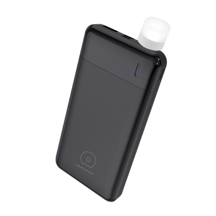 Внешний аккумулятор WUW Y162 10000mAh 10.5 W с Led фонариком, Black