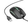 USB Дротова Міша BOROFONE BG10 1000 dpi 1,5 м, Black
