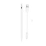 Стилус HOCO GM112 Intelligent anti-lost active capacitive pen with digital display pad dedicated, White