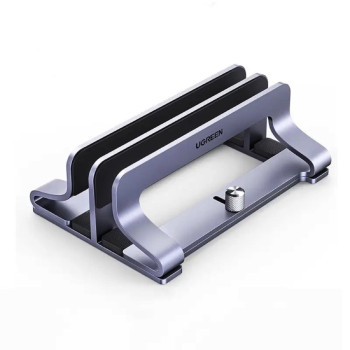 Підставка для ноутбука UGREEN LP258 Vertical Laptop Stand (Dual-slot), Silver