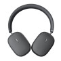 Bluetooth навушники - гарнітура Baseus Bowie H1 Noise-Cancellation Wireless Headphones 400 mAh, Grey