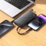 Внешний аккумулятор Power Bank HOCO J146 Night tide with 4 cables 10000mAh, Black