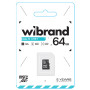 Карта пам'яті microSDXC Wibrand WICDXU1 UHS-1 64Gb class 10