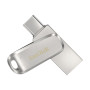 USB Флешка Flash SanDisk USB 3.1 Ultra Dual Luxe Type-C 512Gb 150 Mb/s, Silver