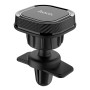 Автомобильный держатель для мобильного HOCO CA52 Intelligent air outlet in-car holder, Black Gray