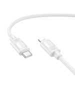 Data - кабель HOCO X122 USB - С to Lightning, White